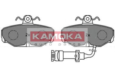KAMOKA jq101816 -  Комплект тормозных колодок, дисковый тормоз