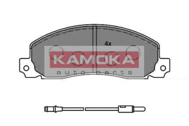 KAMOKA jq101828 -  Комплект тормозных колодок, дисковый тормоз