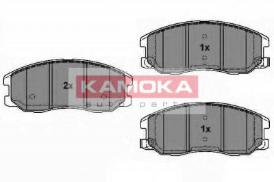 KAMOKA jq1018616 -  Комплект тормозных колодок, дисковый тормоз