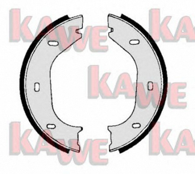 KAWE 00010 -  Комплект тормозных колодок, стояночная тормозная система