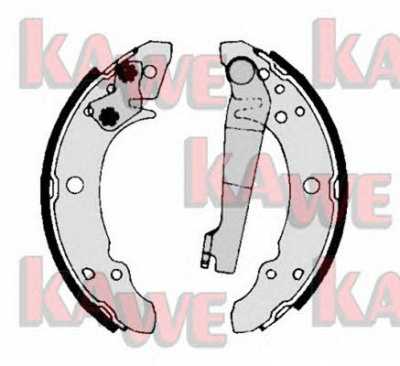 KAWE 00140 -  Комплект тормозных колодок