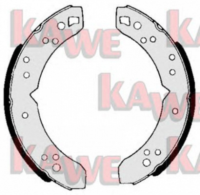 KAWE 01090 -  Комплект тормозных колодок