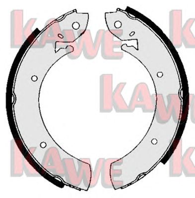 KAWE 01150 -  Комплект тормозных колодок