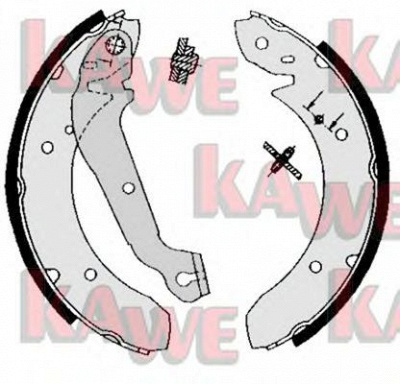 KAWE 01360 -  Комплект тормозных колодок