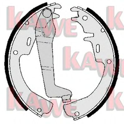 KAWE 02530 -  Комплект тормозных колодок