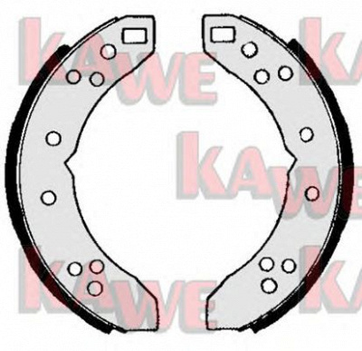 KAWE 03630 -  Комплект тормозных колодок