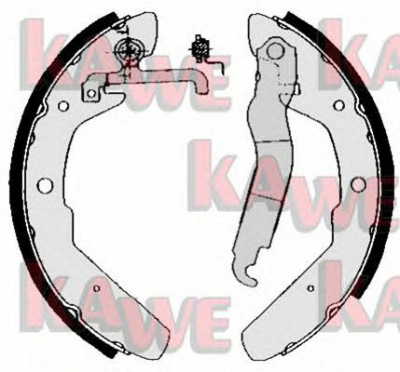 KAWE 03970 -  Комплект тормозных колодок