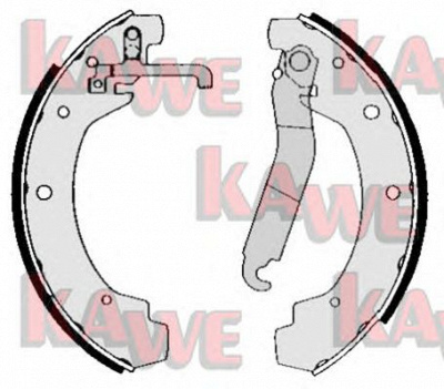 KAWE 04570 -  Комплект тормозных колодок