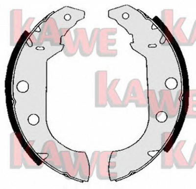 KAWE 04980 -  Комплект тормозных колодок