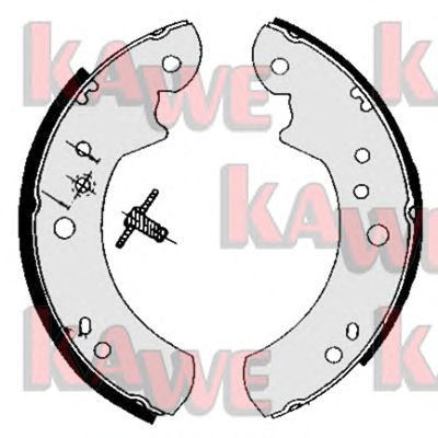 KAWE 05060 -  Комплект тормозных колодок