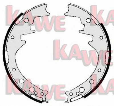 KAWE 05160 -  Комплект тормозных колодок