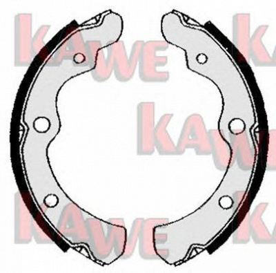 KAWE 05370 -  Комплект тормозных колодок