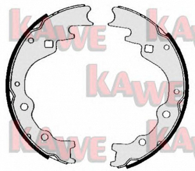 KAWE 05450 -  Комплект тормозных колодок