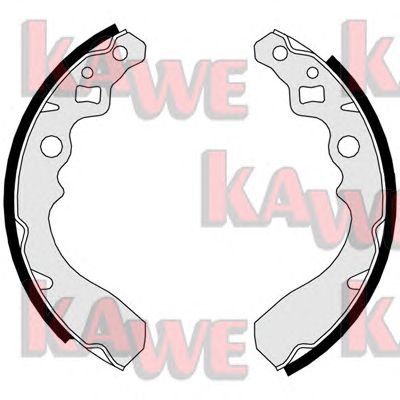 KAWE 05650 -  Комплект тормозных колодок