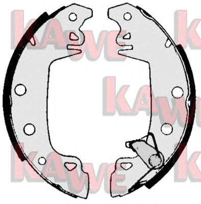 KAWE 05890 -  Комплект тормозных колодок