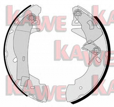 KAWE 06765 -  Комплект тормозных колодок