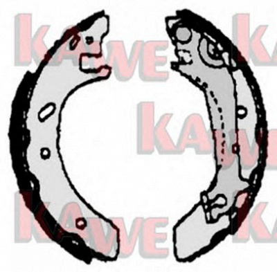 KAWE 07140 -  Комплект тормозных колодок
