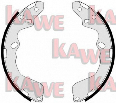 KAWE 07190 -  Комплект тормозных колодок