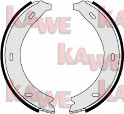 KAWE 07320 -  Комплект тормозных колодок, стояночная тормозная система