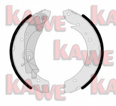 KAWE 07420 -  Комплект тормозных колодок