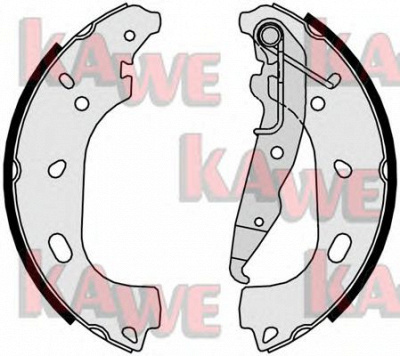 KAWE 09500 -  Комплект тормозных колодок