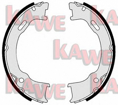 KAWE 09560 -  Комплект тормозных колодок, стояночная тормозная система