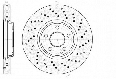 KAWE 6112310 -  Тормозной диск