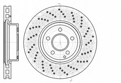 KAWE 6118510 -  Тормозной диск