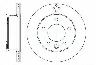 KAWE 6127510 -  Тормозной диск
