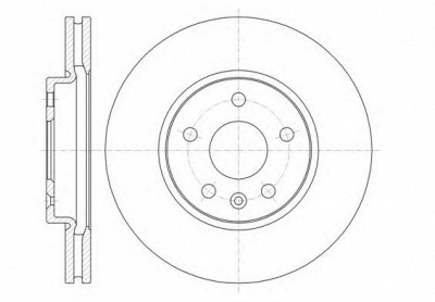 KAWE 6131310 -  Тормозной диск
