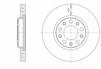 KAWE 6138910 -  Тормозной диск