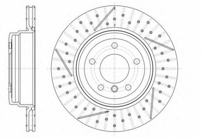 KAWE 6145110 -  Тормозной диск