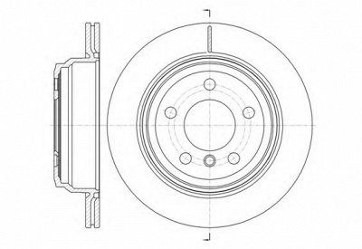 KAWE 6145310 -  Тормозной диск
