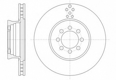 KAWE 6148910 -  Тормозной диск