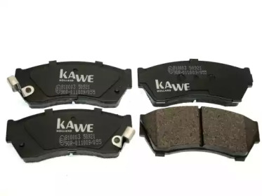 KAWE 810003 -  Комплект тормозных колодок, дисковый тормоз