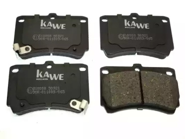 KAWE 810008 -  Комплект тормозных колодок, дисковый тормоз