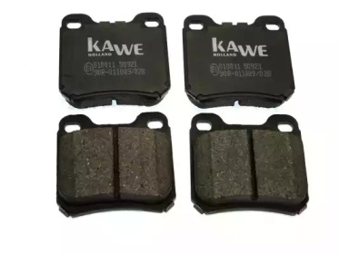 KAWE 810011 -  Комплект тормозных колодок, дисковый тормоз