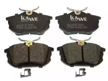 KAWE 810028 -  Комплект тормозных колодок, дисковый тормоз