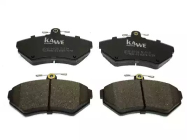 KAWE 810032 -  Комплект тормозных колодок, дисковый тормоз