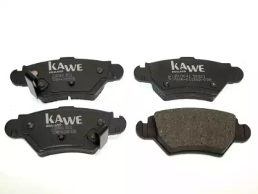 KAWE 810041 -  Комплект тормозных колодок, дисковый тормоз