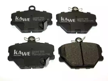 KAWE 810045 -  Комплект тормозных колодок, дисковый тормоз