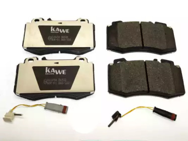 KAWE 810054 -  Комплект тормозных колодок, дисковый тормоз