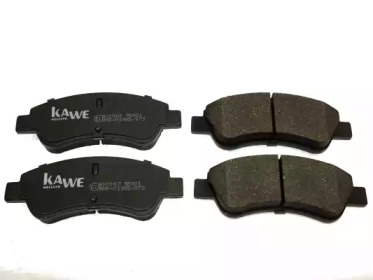 KAWE 810063 -  Комплект тормозных колодок, дисковый тормоз