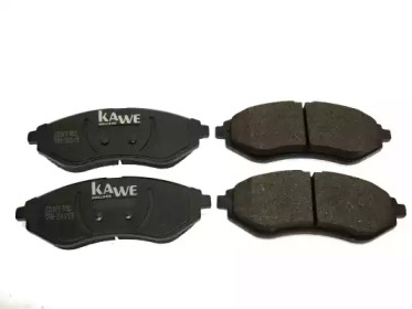 KAWE 810079 -  Комплект тормозных колодок, дисковый тормоз