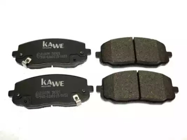 KAWE 810090 -  Комплект тормозных колодок, дисковый тормоз