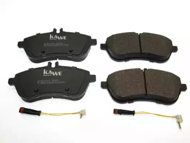 KAWE 810100 -  Комплект тормозных колодок, дисковый тормоз