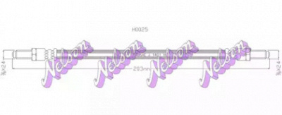 KAWE h0025 -  Тормозной шланг