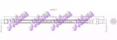 KAWE h0067 -  Тормозной шланг
