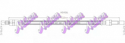 KAWE h0486 -  Тормозной шланг