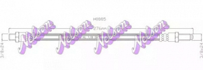 KAWE h0885 -  Тормозной шланг